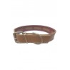 COLLAR CUERO PROTEC MARRON 45x3cm