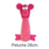 CERDITO PELUCHE ROSA 28cm.