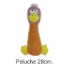 PATO PELUCHE NARANJA 27cm.