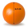 PELOTA MACIZA DE GOMA Mediana 6,5cm.