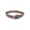 COLLAR CUERO LISO 25X550 S.D.MARRON