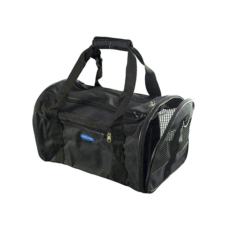 BOLSO VIAJE PLEGABLE NEGRO 50x30x26 cm