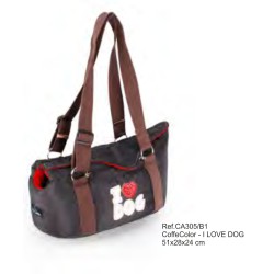 BOLSO TRANSPORTE I LOVE DOG...