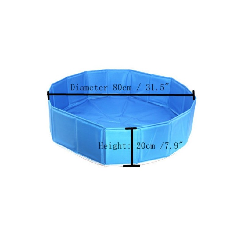 PISCINA PARA PERROS 120x30cm.