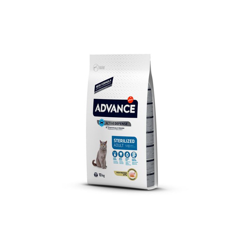 ADVANCE STERILIZED CAT TURKEY 1,5 KG.