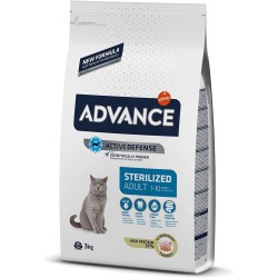 ADVANCE STERILIZED CAT TURKEY 1,5 KG.