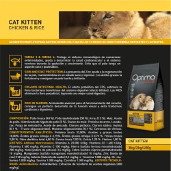 OPTIMA NOVA CAT KITTEN 8 KG.