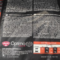 OPTIMA NOVA CAT ADULT SALMON RICE 2 KG.