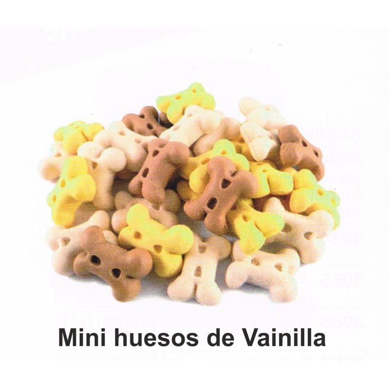 GALLETAS MINI HUESO DE VAINILLA. Bolsa2,5Kg.