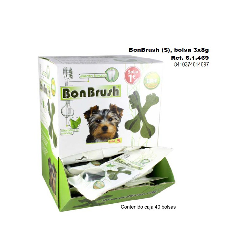 BONBRUSH (S) BOLSA 3X8 GR. X 40 BOLSAS.