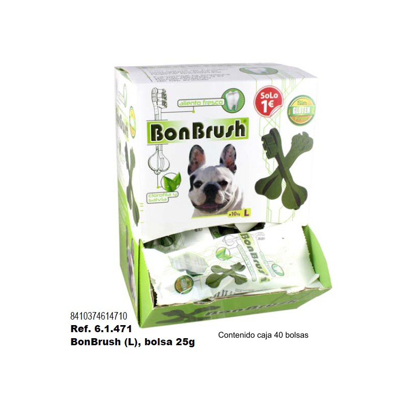 BONBRUSH (L) BOLSA 25GR. X 40 BOLSAS.