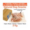 PERROS - SNACKS PARA PERROS - Naturales - Arquivet 2214 - FILETE DE POLLO a Granel 3 Kg. Arquivet