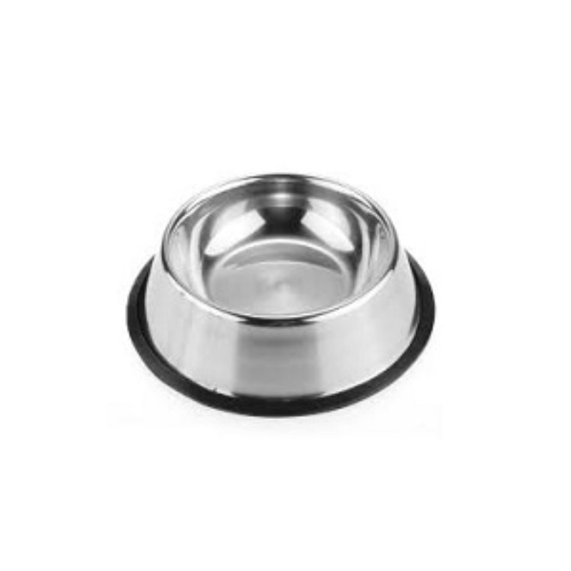 COMEDERO ACERO INOX.ANTIDESLIZANTE 15cm./ 0,3Lts.