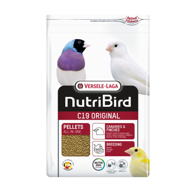 NUTRIBIRD C19 ORIGINAL 3 KG.