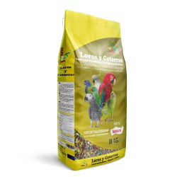 LOROS Y COTORRAS 3 KG. PRODAC