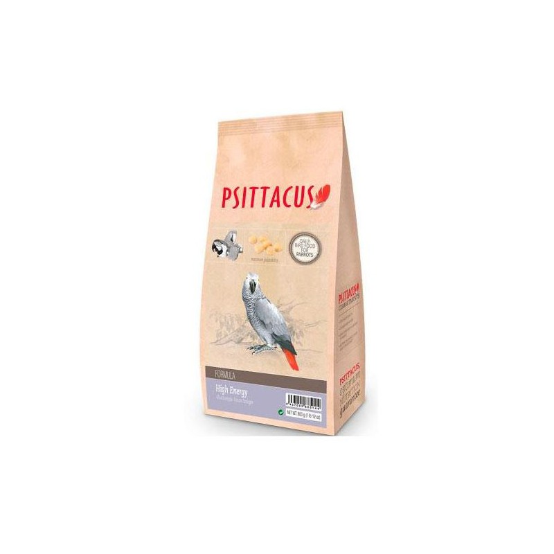 PSITTACUS PIENSO ALTA ENERGIA 800 GR.