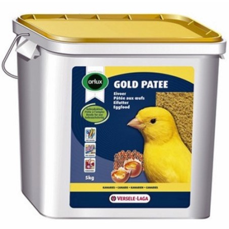 PASTA GOLD PATEE AMARILLA 5KG.ORLUX