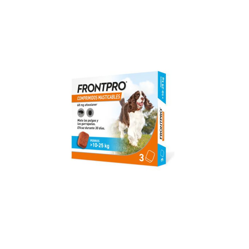 FRONTPRO Comp.Masticables 10-25 KG. 3 pastillas