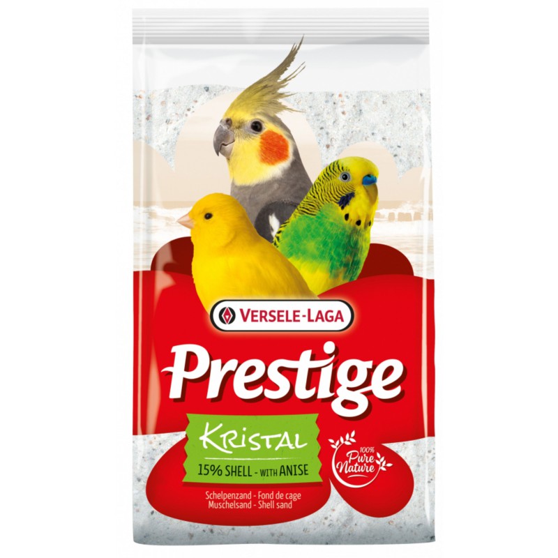 FONDO JAULA KRISTAL 5 KG. PRESTIGE