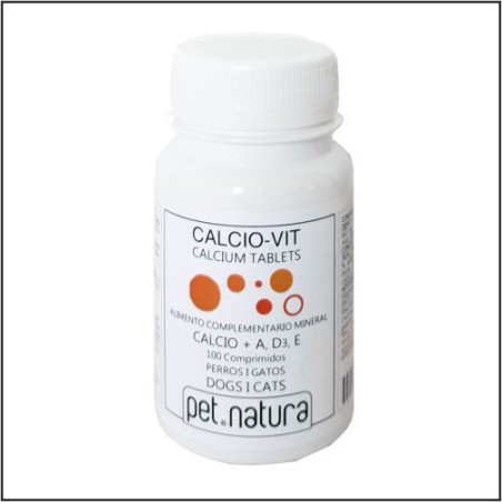 CALCIO VIT Perros y Gatos 60comp.PetNatura