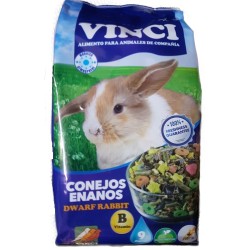 CONEJO ENANO VINCI 4 KG.