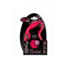 FLEXI NUEVO CLASSIC XS Cinta 3 mts. Rojo