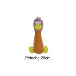 PATO PELUCHE NARANJA 27cm.