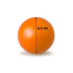 PELOTA MACIZA DE GOMA Mediana 6,5cm.