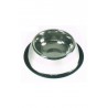 COMEDERO PERROS Y GATOS ACERO INOX.ANTIDESLIZANTE 20CM./ 0,42LTS.