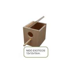 NIDO MADERA EXOTICOS