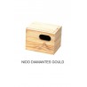 NIDO DIAMANTES GOULD MADERA 19X15X15 CM.