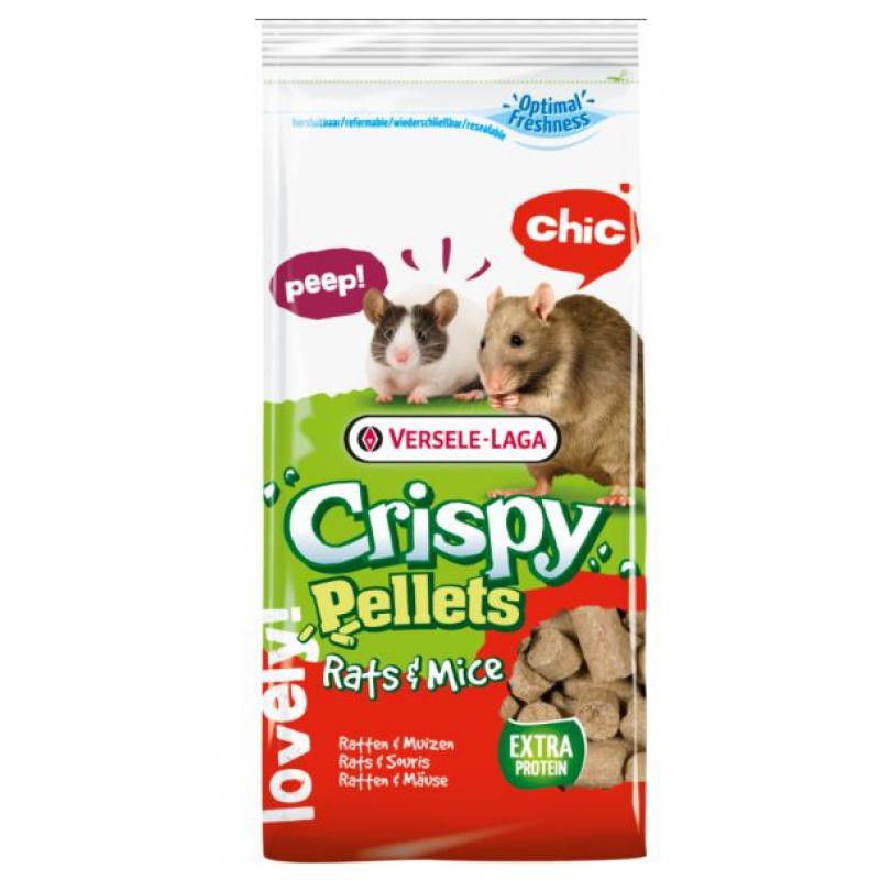 RATAS Y RATONES CRISPY PELLETS 1 Kg.