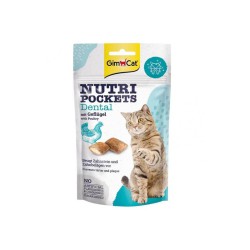 GATOS - SNACKS PARA GATOS 78714 - NUTRIPOCKETS GATO DENTAL 60gr.