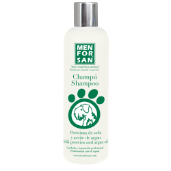 Menforsan CHAMPU Aceite de ARGAN y PROTEINAS 300ml.