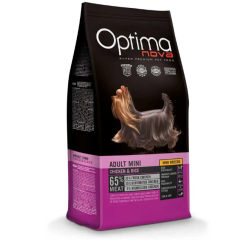 PIENSO OPTIMANOVA ADULT MINI RAZAS PEQUEÑAS - PERROS - VISAN OPTIMA NOVA ADUL MINI (pollo y arroz)