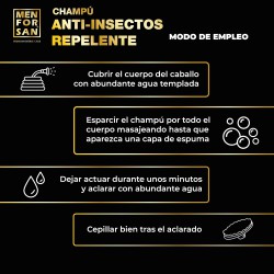 MENFORSAN CHAMPU REPELENTE INSECTOS 1 LT.Caballos