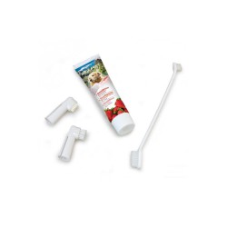 SET DENTAL PARA PERROS AROMA FRESA