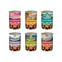 VARIETY PACK - 6 unidades x 400 g - Arquivet Fresh Meatballs - Albondigas de Pollo, Pavo, Pato, Cordero, cerdo ibérico y ternera