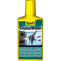 TETRA CRYSTAL WATER - Para agua de acuario cirstalina - eliminación segura y rápida de los enturbiamientos. PECES -  ACUARIOS.