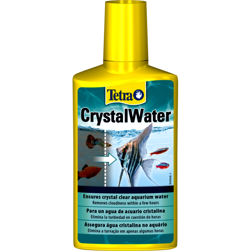 TETRA CRYSTAL WATER - Para agua de acuario cirstalina - eliminación segura y rápida de los enturbiamientos. PECES -  ACUARIOS.