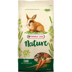 461226 CONEJO NATURE 2,3 KG. VERSELE-LAGA - Mezcla variada y rica en fibra para conejos y conejos enanos.