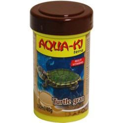 AQUA-KI Turtle Gran, es un alimento completo para tortugas acuaticas.