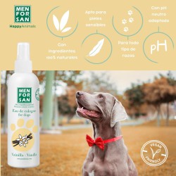 MENFORSAN AGUA DE COLONIA PERROS. Vainilla 125 ml.