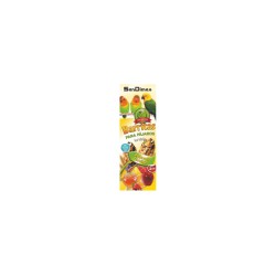 BARRITAS AGAPORNIS Frutas/Miel,90g.