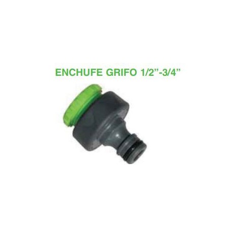 ENCHUFE GRIFO 1/2- 3/4 BLISTER