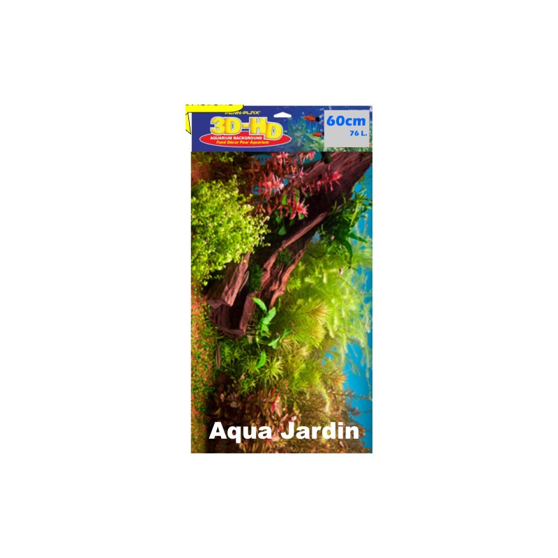 POSTER 3D AQUA JARDIN (61X41CM.)