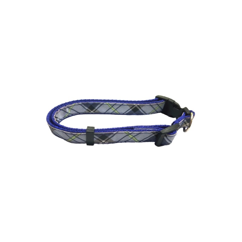 COLLAR NYLON 20MM 35-50CM.GALES AZUL