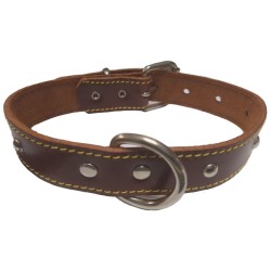 COLLAR CUERO WOKA 40x3cm...