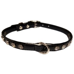 COLLAR SHINY (10x300mm)  NEGRO