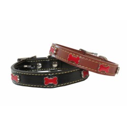 COLLAR ADORNO HUESO RED...